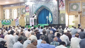 نماز جمعه گناوه به روایت تصویر