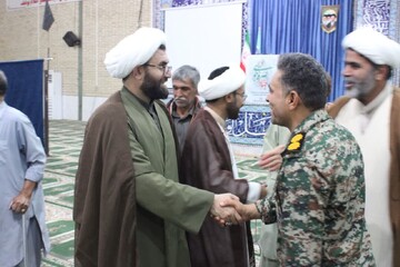 تصاویر/ آیین عبادی سیاسی نماز جمعه شهرستان دلگان