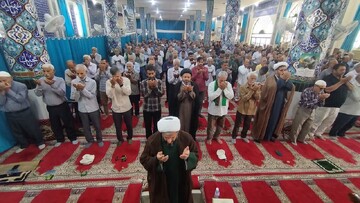 نماز جمعه دیلم به روایت تصویر