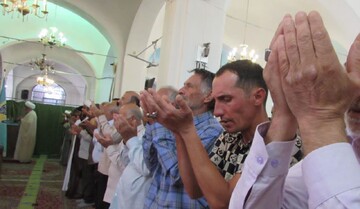 تصاویر/ اقامه نمازجمعه شهر کاظم آباد
