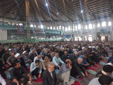 تصاویر/ نماز عبادی سیاسی جمعه در شهرستان آمل
