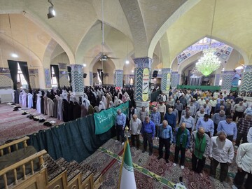 تصاویر/ نماز جمعه این هفته شهرستان بهاباد