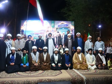 تصاویر/ آئین عمامه‌گذاری طلاب شهرستان بندر امام خمینی(ره)