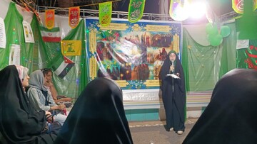تصاویر/ فعالیت مدرسه علمیه حضرت زینب(س) کرمان در مهمونی کیلومتری کرمان