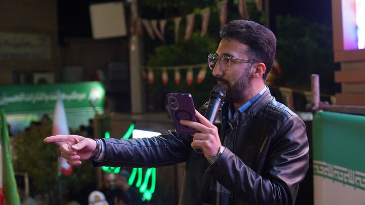 تصاویر/ اجتماع مردمی در نود و ششمین شب از شب های مقاومت در خوی