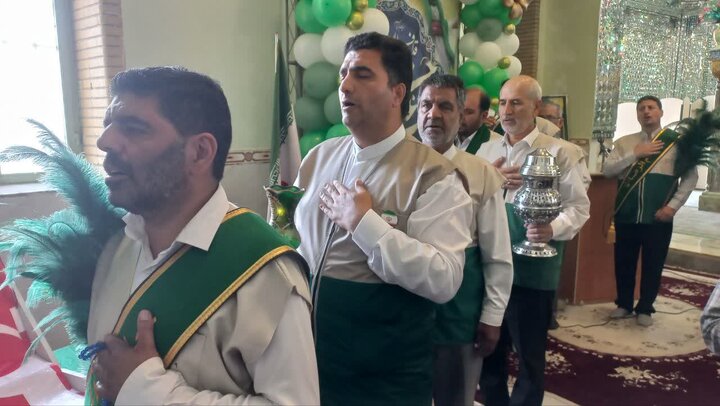 تصاویر/ جشن عید غدیر خم در آستان مقدس امامزاده طالب (ع) پاکدشت