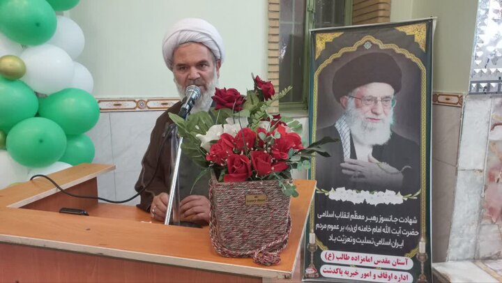 تصاویر/ جشن عید غدیر خم در آستان مقدس امامزاده طالب (ع) پاکدشت