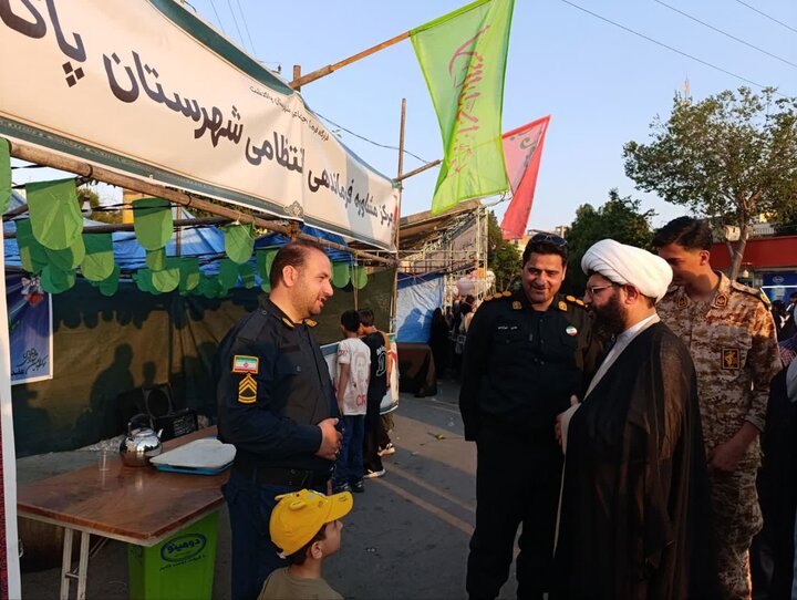 تصاویر/ بازدید امام جمعه پاکدشت از موکب‌های خدمت‌رسانی غدیر