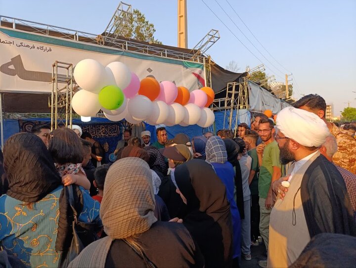 تصاویر/ بازدید امام جمعه پاکدشت از موکب‌های خدمت‌رسانی غدیر