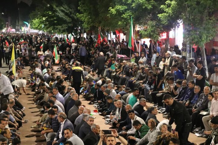 تصاویر/ سفره اطعام 5000 نفری در میاندوآب