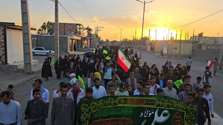تصاویر/ دو همایش پیاده روی خانوادگی  و سادات شرق استان کرمان در شهرستان ریگان در عید غدیر