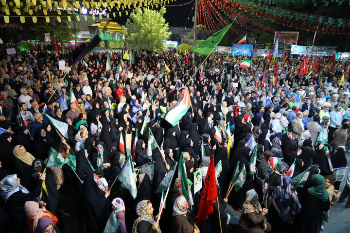 آئین باشکوه عمامه گذاری جمعی از طلاب شهرستان ساری