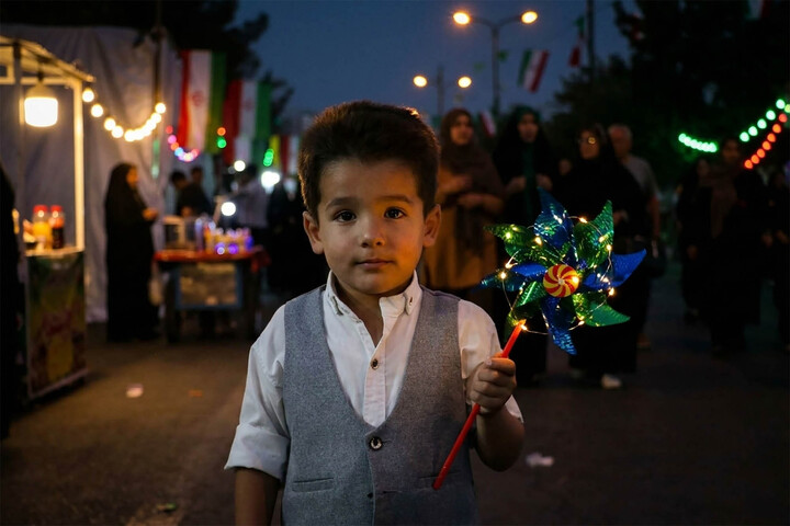 تصاویر| مهمانی کیلومتری غدیر در بیرجند