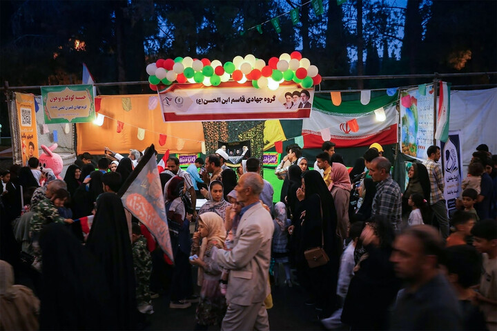 تصاویر| مهمانی کیلومتری غدیر در بیرجند
