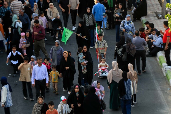 تصاویر| مهمانی کیلومتری غدیر در بیرجند