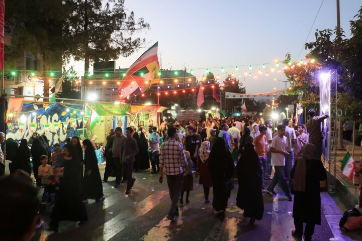 تصاویر| مهمانی کیلومتری غدیر در بیرجند
