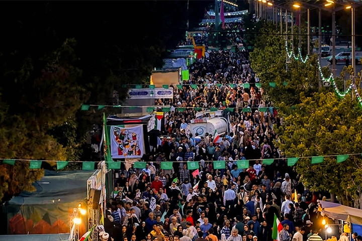 تصاویر| مهمانی کیلومتری غدیر در بیرجند