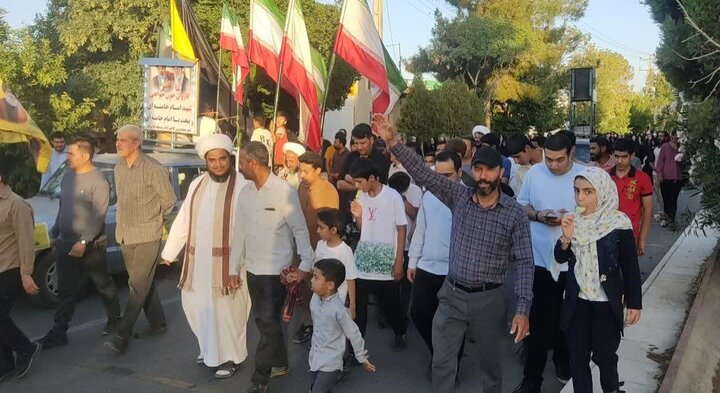 تصاویر/ مراسم‌ جشن‌ عید غدیر در شهر کاظم آباد