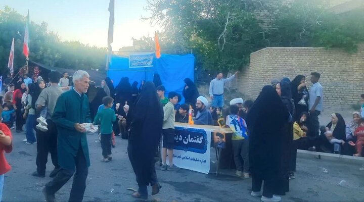 تصاویر/ مراسم‌ پیاده روی و جشن‌ عید غدیر در شهر رابر