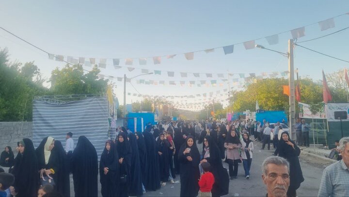 تصاویر/ مراسم‌ پیاده روی و جشن‌ عید غدیر در شهر رابر