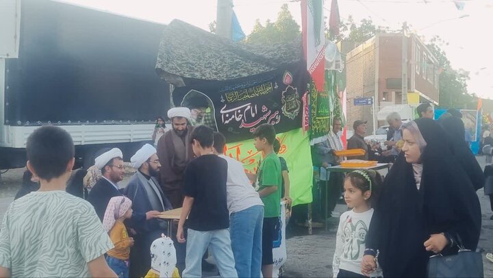 تصاویر/ مراسم‌ پیاده روی و جشن‌ عید غدیر در شهر رابر