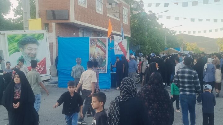 تصاویر/ مراسم‌ پیاده روی و جشن‌ عید غدیر در شهر رابر
