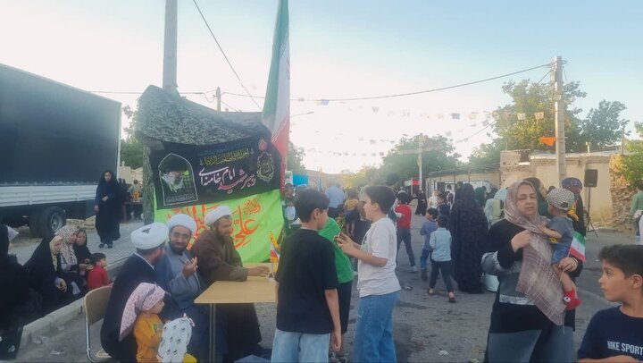 تصاویر/ مراسم‌ پیاده روی و جشن‌ عید غدیر در شهر رابر