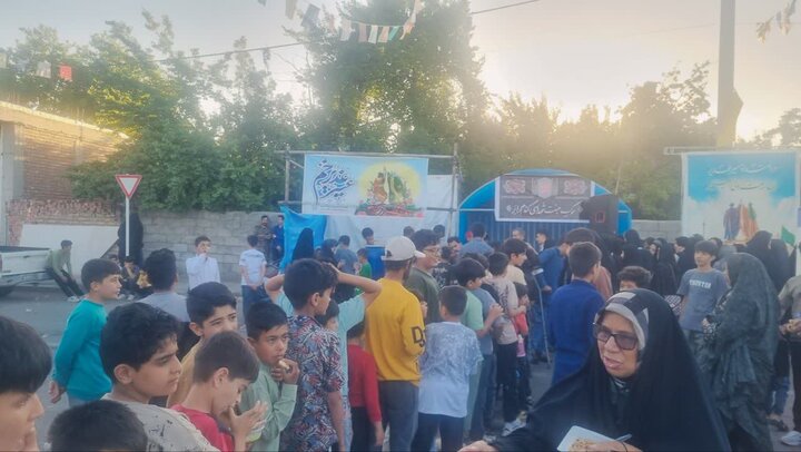 تصاویر/ مراسم‌ پیاده روی و جشن‌ عید غدیر در شهر رابر