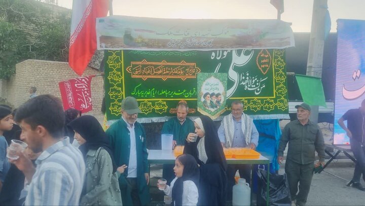 تصاویر/ مراسم‌ پیاده روی و جشن‌ عید غدیر در شهر رابر