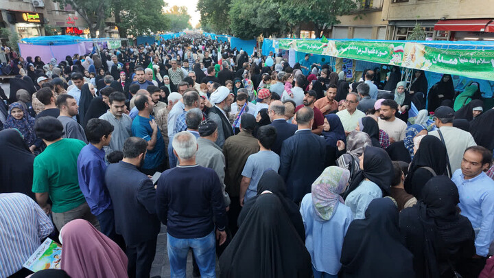 تصاویر / بازدید نماینده ولی فقیه در استان همدان از برپایی جشن‌های غدیر در همدان