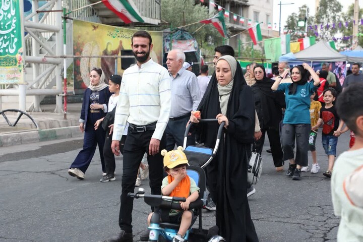 تصاویر/ جشن و شادپیمایی عید غدیرخم در شهرستان سمنان