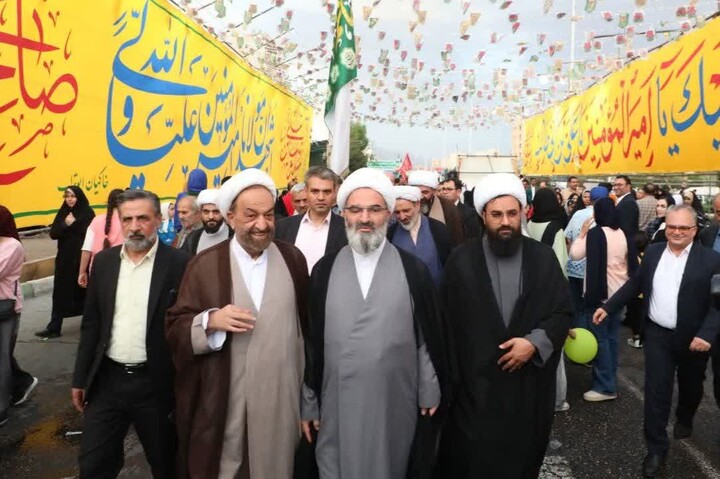 تصاویر/ جشن و شادپیمایی عید غدیرخم در شهرستان سمنان