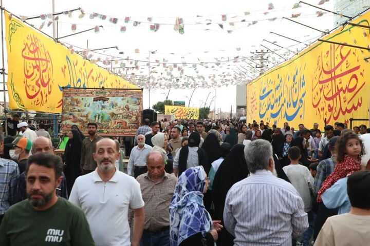 تصاویر/ جشن و شادپیمایی عید غدیرخم در شهرستان سمنان