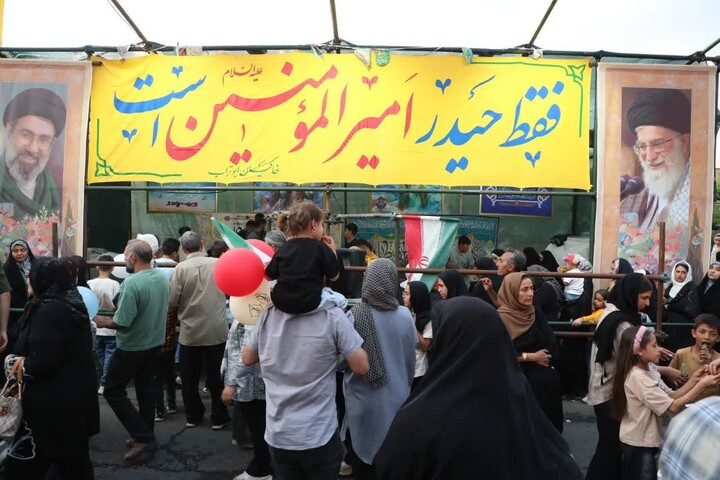 تصاویر/ جشن و شادپیمایی عید غدیرخم در شهرستان سمنان