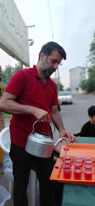 تصاویر/ ایستگاه غدیری در بقعه امامزاده ناصرالحق