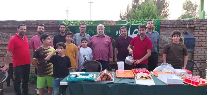 تصاویر/ ایستگاه غدیری در بقعه امامزاده ناصرالحق