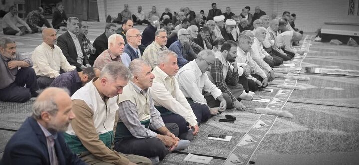 تصاویر/ مراسم هفتمین روز شهادت سردار نظری در مصلای تنکابن