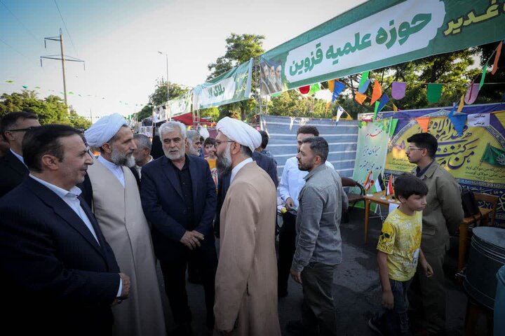 تصاویر / مراسم جشن عید غدیر خم با حضور امام جمعه قزوین