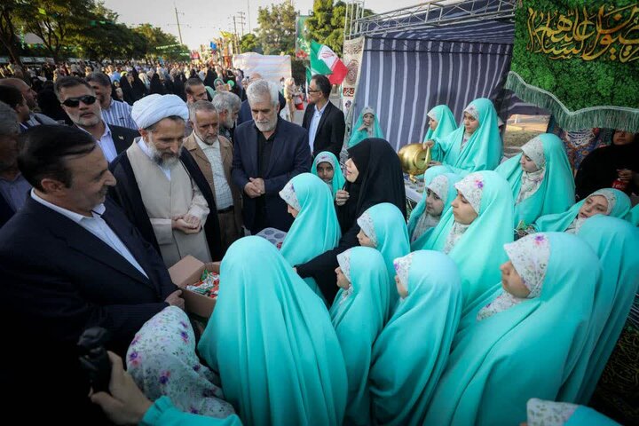 تصاویر / مراسم جشن عید غدیر خم با حضور امام جمعه قزوین