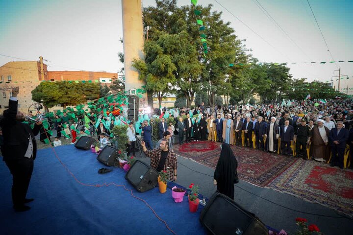 تصاویر / مراسم جشن عید غدیر خم با حضور امام جمعه قزوین