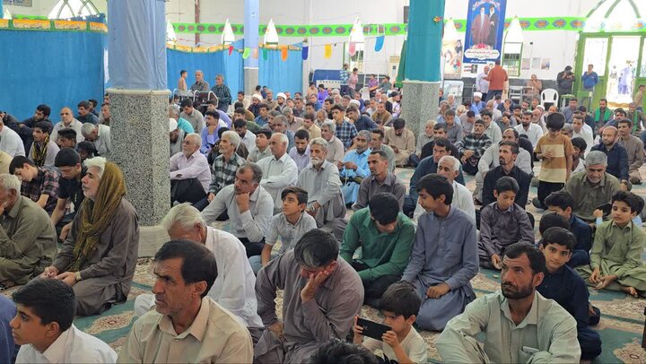تصاویر/ اقامه نمازجمعه شهر ریگان