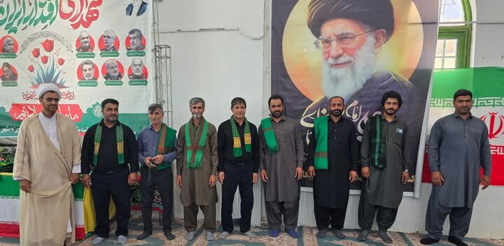 تصاویر/ اقامه نمازجمعه شهر ریگان
