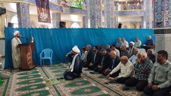 تصاویر/ اقامه نمازجمعه شهر کوهبنان