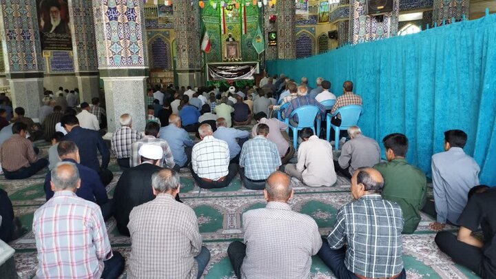 تصاویر/ اقامه نمازجمعه شهر کوهبنان
