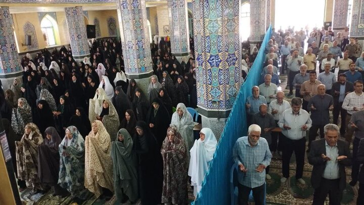 تصاویر/ اقامه نمازجمعه شهر کوهبنان