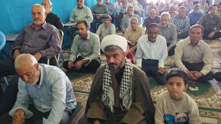 تصاویر/ اقامه نمازجمعه شهر کوهبنان