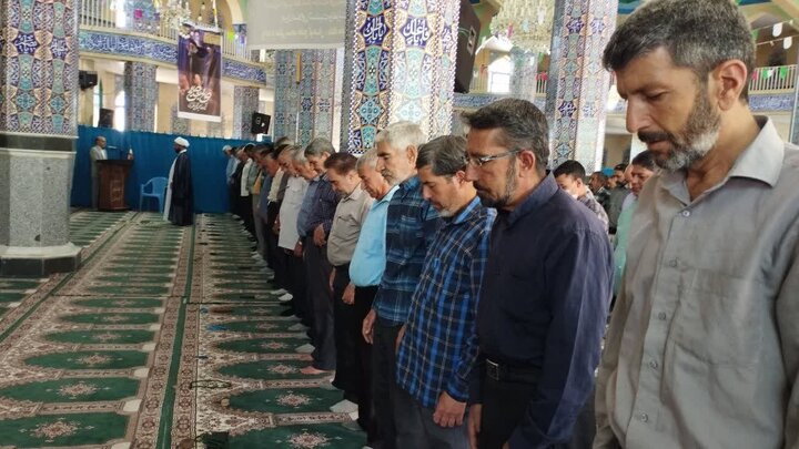 تصاویر/ اقامه نمازجمعه شهر کوهبنان