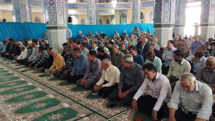 تصاویر/ اقامه نمازجمعه شهر کوهبنان
