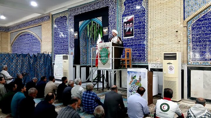 تصاویر/ اقامه نمازجمعه شهر فهرج