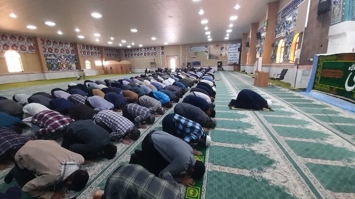 نماز جمعه اهرم به روایت تصویر